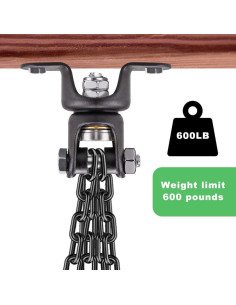 Soporte para Saco de Boxeo BeneLabel con Cadena Negra 362.87 kg 2