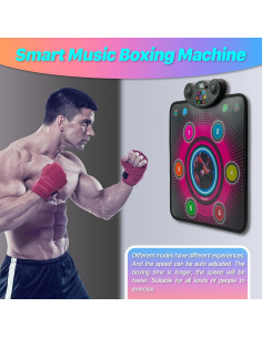 Máquina de Boxeo Musical PETIMETI Montada en Pared con Bluetooth 2