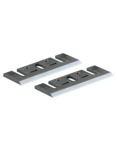 Cuchillas de cepillo HSS JTEX 82mm para Makita y DeWalt - Juego de 2