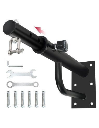 Soporte de bolsa pesada Powerfeng ajustable 43-66 cm 363 kg