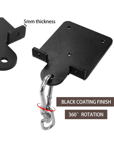 Soporte para Bolsa Pesada WUWEOT con Rotación 360 - Acero Resistente