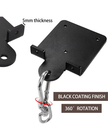 Soporte para Bolsa Pesada WUWEOT con Rotación 360 - Acero Resistente