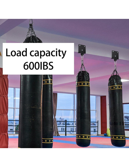 Soporte para Bolsa Pesada WUWEOT con Rotación 360 - Acero Resistente