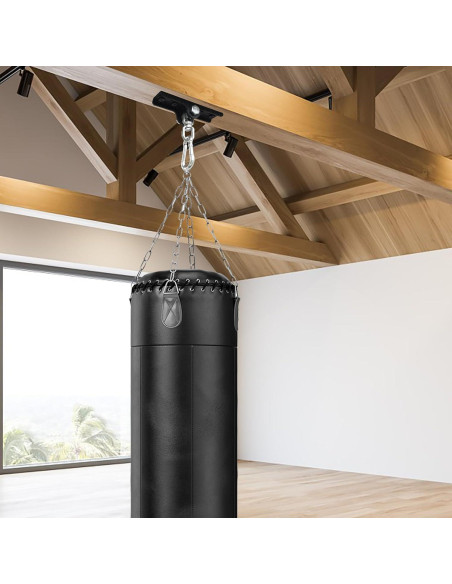 Soporte para Saco de Boxeo YZZHAJ con Rotación 360 - Metal Negro