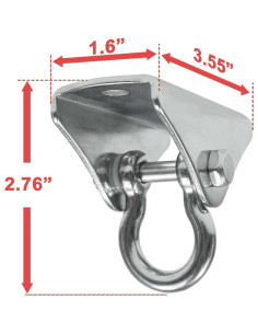 Soporte para Saco de Boxeo Yes4All E3SK, Acero Inoxidable 180 2