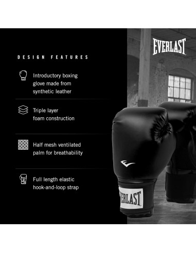 Guantes de Boxeo Everlast Prostyle 2 8oz para Entrenamiento