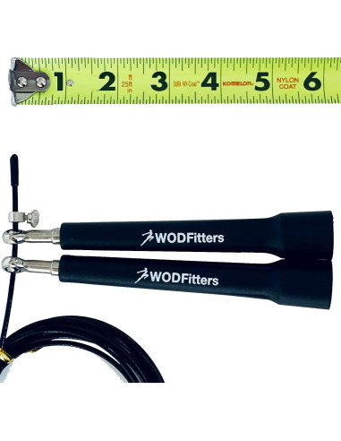 Cuerda de Salto WODFitters Ajustable Doble Bajo 3m - Velocidad