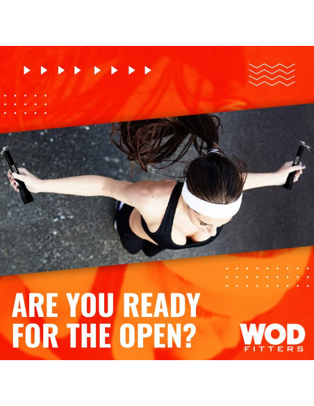 Cuerda de Salto WODFitters Ajustable Doble Bajo 3m - Velocidad