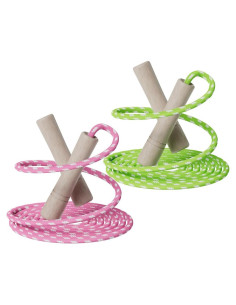 Cuerda de Salto Ajustable Homello para Niños - Algodón y Madera