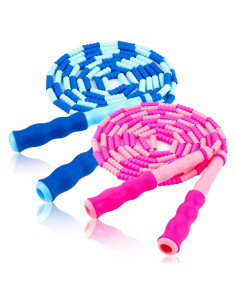 Cuerda de saltar ajustable PEASUG para niños 8-12 años