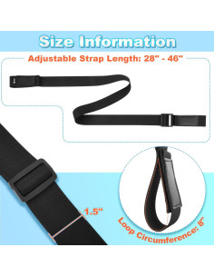 Correa Ajustable para Guantes de Boxeo Cosmos 71-117 cm 2