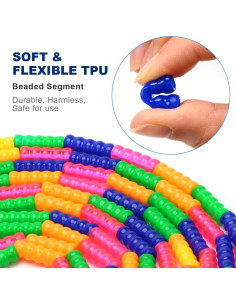 Cuerda de Salto Doble Dutch Coolrunner 4.88m Ajustable Azul 2