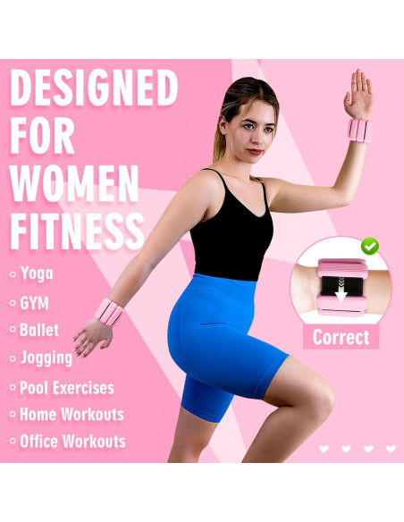 Conjunto de Pesas Ajustables para Muñeca Teikugv 0.91 kg