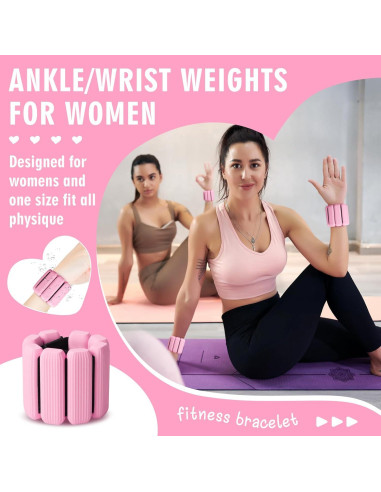 Conjunto de Pesas Ajustables para Muñeca Teikugv 0.91 kg