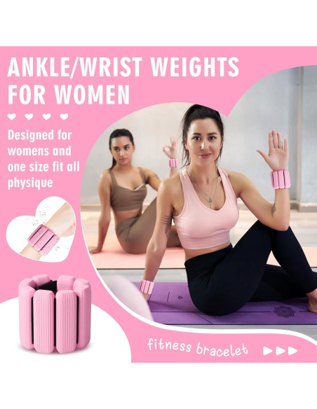 Conjunto de Pesas Ajustables para Muñeca Teikugv 0.91 kg