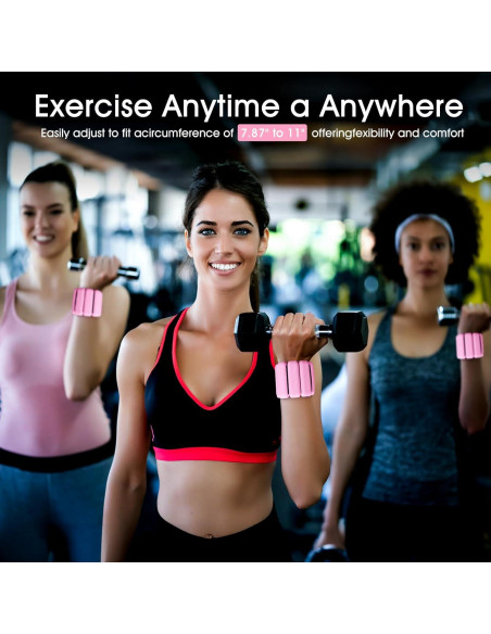 Conjunto de Pesas Ajustables para Muñeca Teikugv 0.91 kg