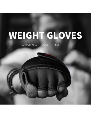 Guantes de Peso Ritammi 1.81kg para Fitness y Boxeo