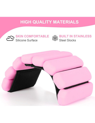 Conjunto de Pesas Ajustables Teikugv para Muñeca y Tobillo 0.9 kg