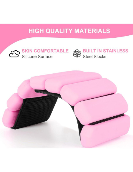 Conjunto de Pesas Ajustables Teikugv para Muñeca y Tobillo 0.9 kg