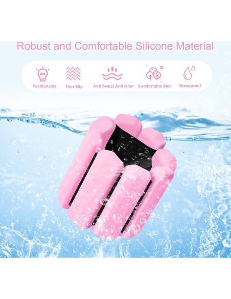 Conjunto de Pesas Ajustables Teikugv para Muñeca y Tobillo 0.9 kg