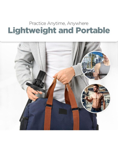 Fortalecedor de Muñeca Logest - Ejercitador de Antebrazo Pesado