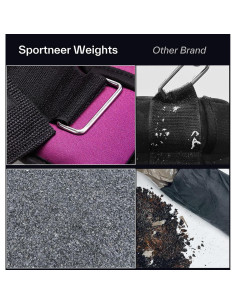 Pesas Ajustables Sportneer para Tobillo y Muñeca 1.8 kg 2