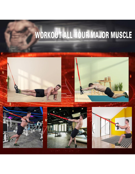 Correas de Resistencia ADALT LION Kit Completo para Entrenamiento