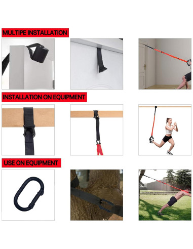 Correas de Resistencia ADALT LION Kit Completo para Entrenamiento