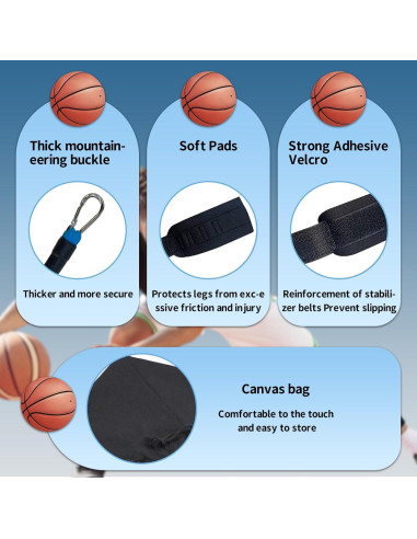 Kit de Entrenamiento de Baloncesto Genérico 3 Bandas Resistencia