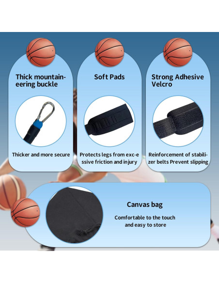 Kit de Entrenamiento de Baloncesto Genérico 3 Bandas Resistencia