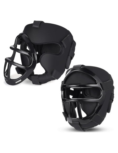 Casco de Boxeo VioraWhite para Adultos y Niños con Protección Facial