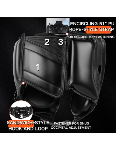 Cabezal de Boxeo Raytos RY-HT10 Ligero 210g PU Unisex