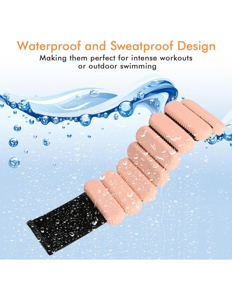 Pesas Ajustables para Muñeca y Tobillo Sdoap 0.91 kg Rosa