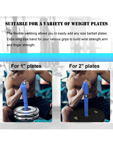 Correa de Entrenamiento J Bryant para Lucha de Brazos - Ejercicios de Muñeca y Bíceps