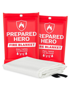 Manta de Emergencia Prepared Hero - Paquete de 2 - 101,6 cm