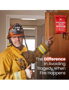 Manta de Emergencia Prepared Hero - Paquete de 2 - 101,6 cm 2