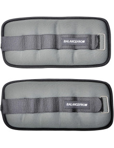 Pesas de Tobillo y Muñeca Fitvids 2-6 kg Ajustables 2