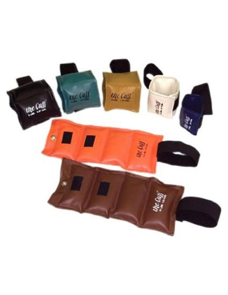 Conjunto de Pesas Ajustables para Tobillos y Muñecas Deluxe 7 Pzas