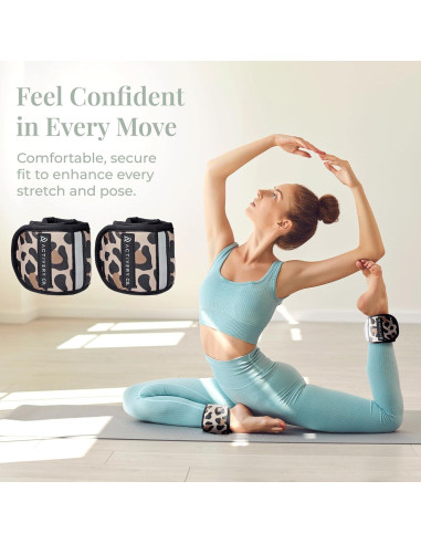 Pesas Ajustables de Tobillo Activery Co. Leopardo 0.45 kg