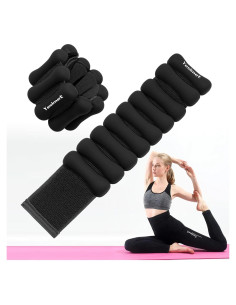 Pesas ajustables para tobillo y muñeca YESIMET 0.9 kg