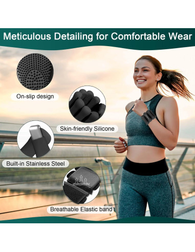 Pesas ajustables para tobillo y muñeca YESIMET 0.9 kg