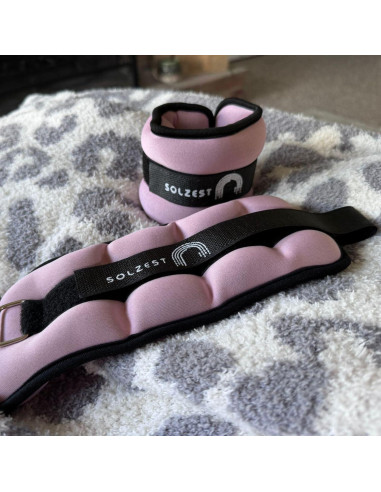 Conjunto de Pesas de Tobillo y Muñeca Solzest 0.91 kg