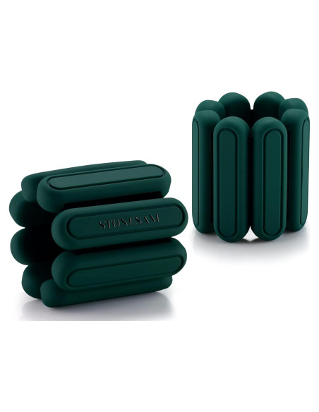 Peso Ajustable para Muñeca y Tobillo STONESAM 0.45 kg Verde