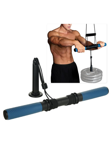 Rodillo de Muñeca Colgante GD para Antebrazo - Ejercicio y Fuerza