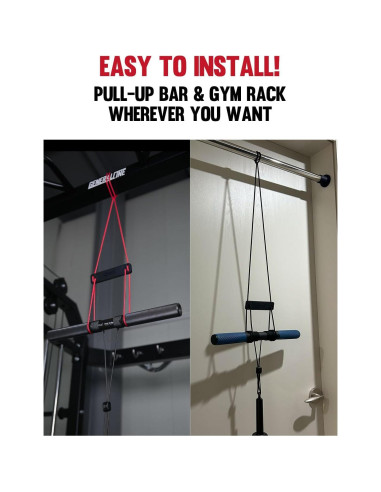 Rodillo de Muñeca Colgante GD para Antebrazo - Ejercicio y Fuerza