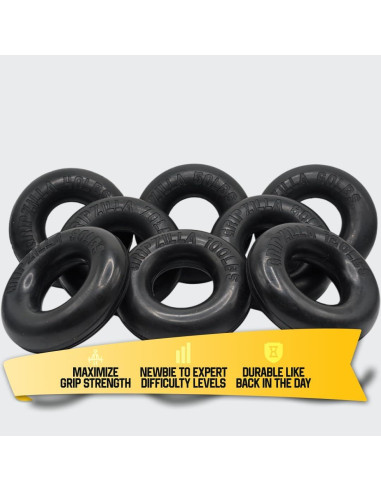 Anillos de Entrenamiento de Fuerza GRIPZILLA 8 Niveles 18-54kg