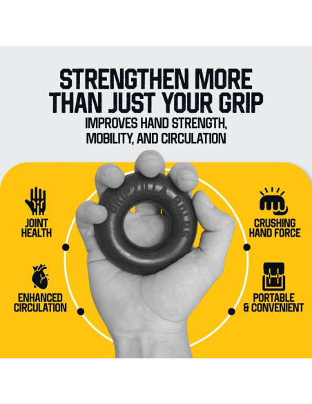 Anillos de Entrenamiento de Fuerza GRIPZILLA 8 Niveles 18-54kg