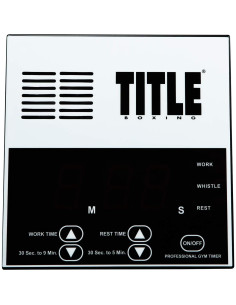 Temporizador Digital de Gimnasio Title Boxing 5 Configuraciones 2