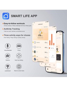 Cuerda de Salto Rápida Wigore con Contador y App - 3m 2