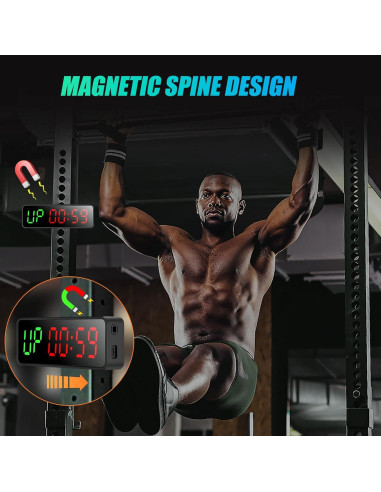 Temporizador de Gimnasio SLEVIO SS-FT31 con Pantalla LED